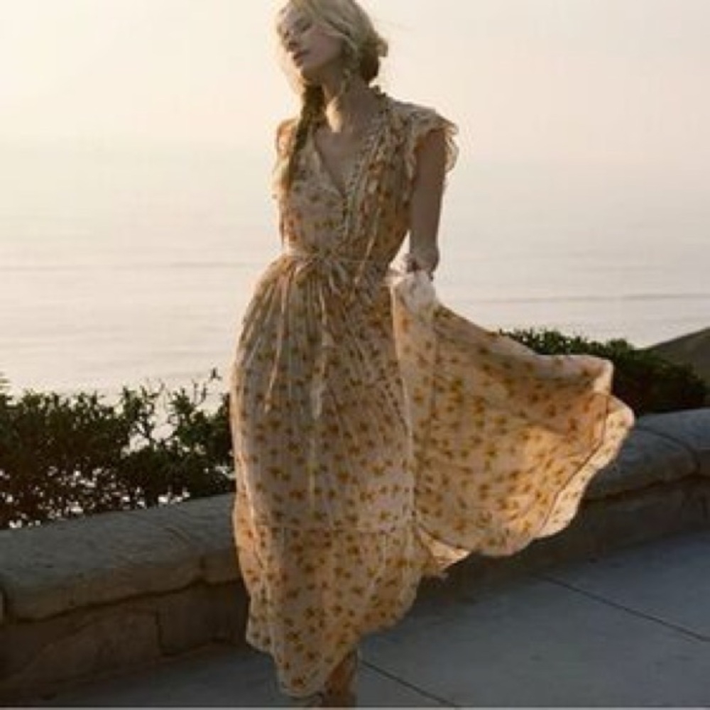 Dôen Carnation Dress - Sunny Anemone